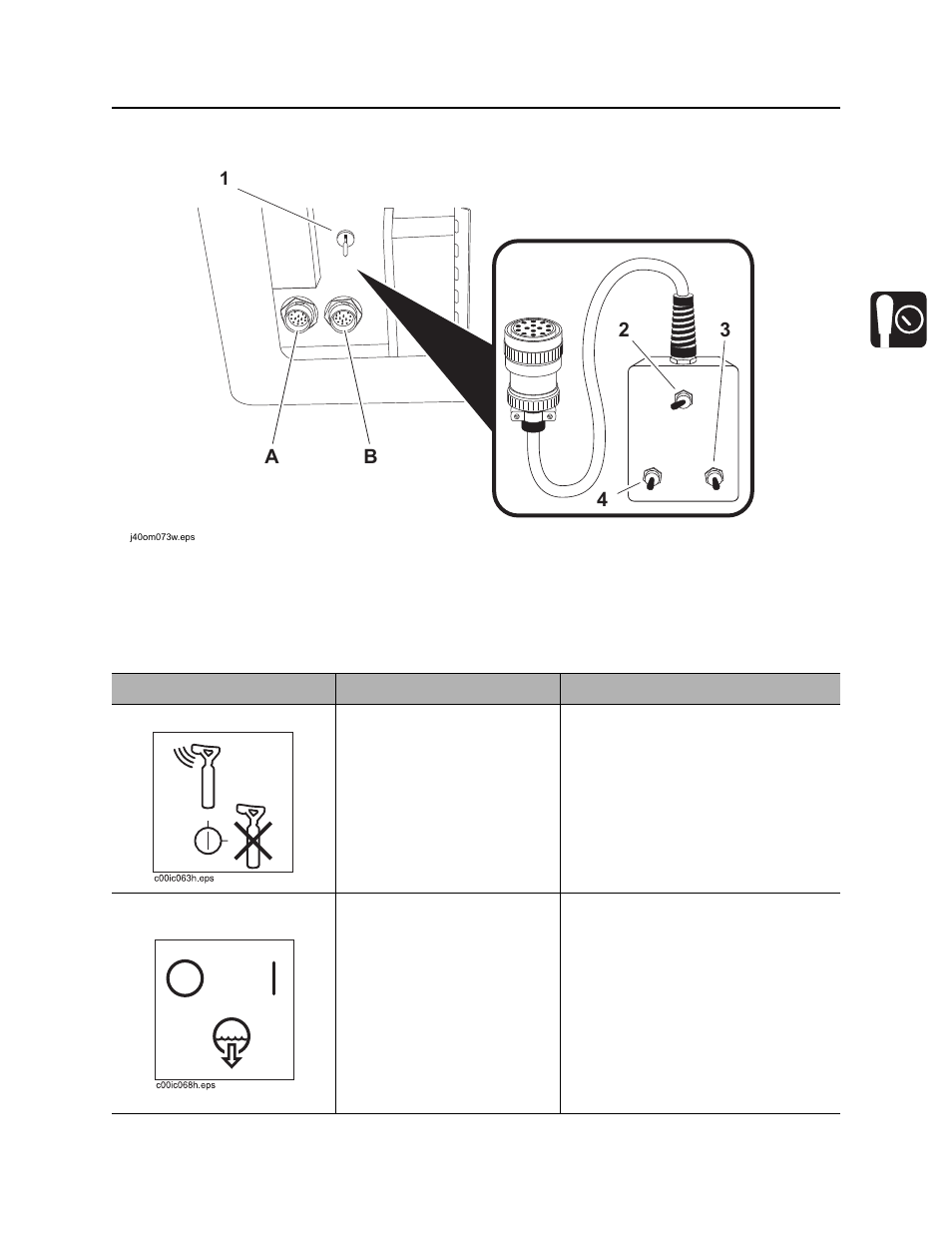 Override box, Jt60/jt60 all terrain operator’s manual | Ditch Witch JT60AT User Manual | Page 49 / 218