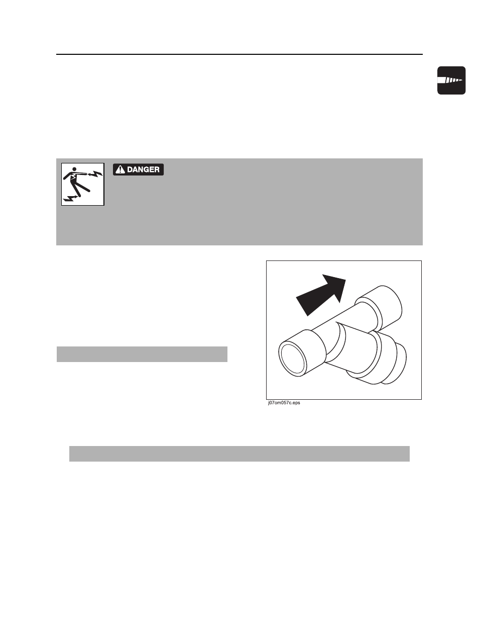 Position equipment, Connect fluid system, Start system | Jt60/jt60 all terrain operator’s manual | Ditch Witch JT60AT User Manual | Page 95 / 218