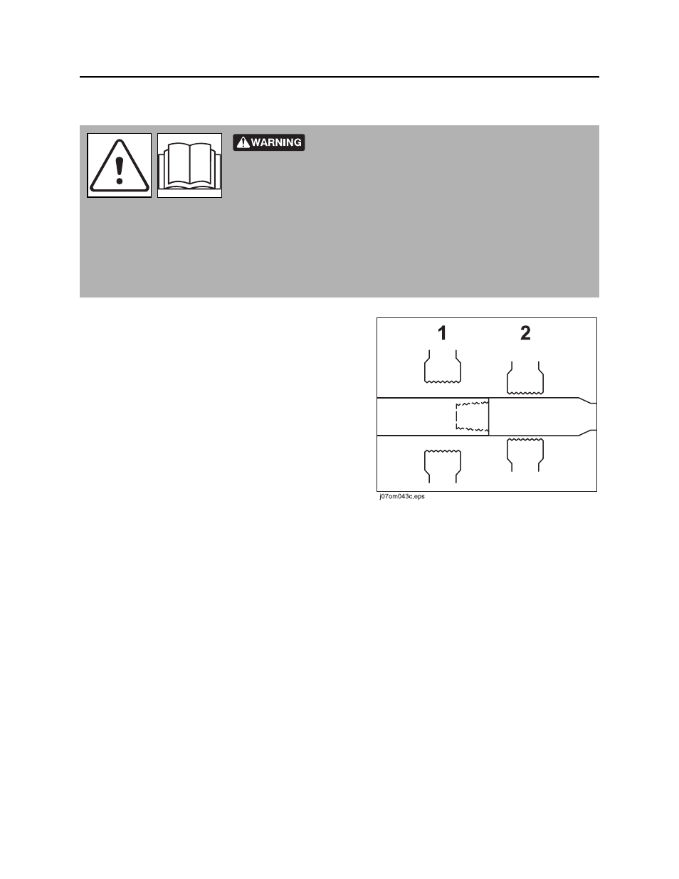 Clamp pipe | Ditch Witch JT100AT User Manual | Page 117 / 243