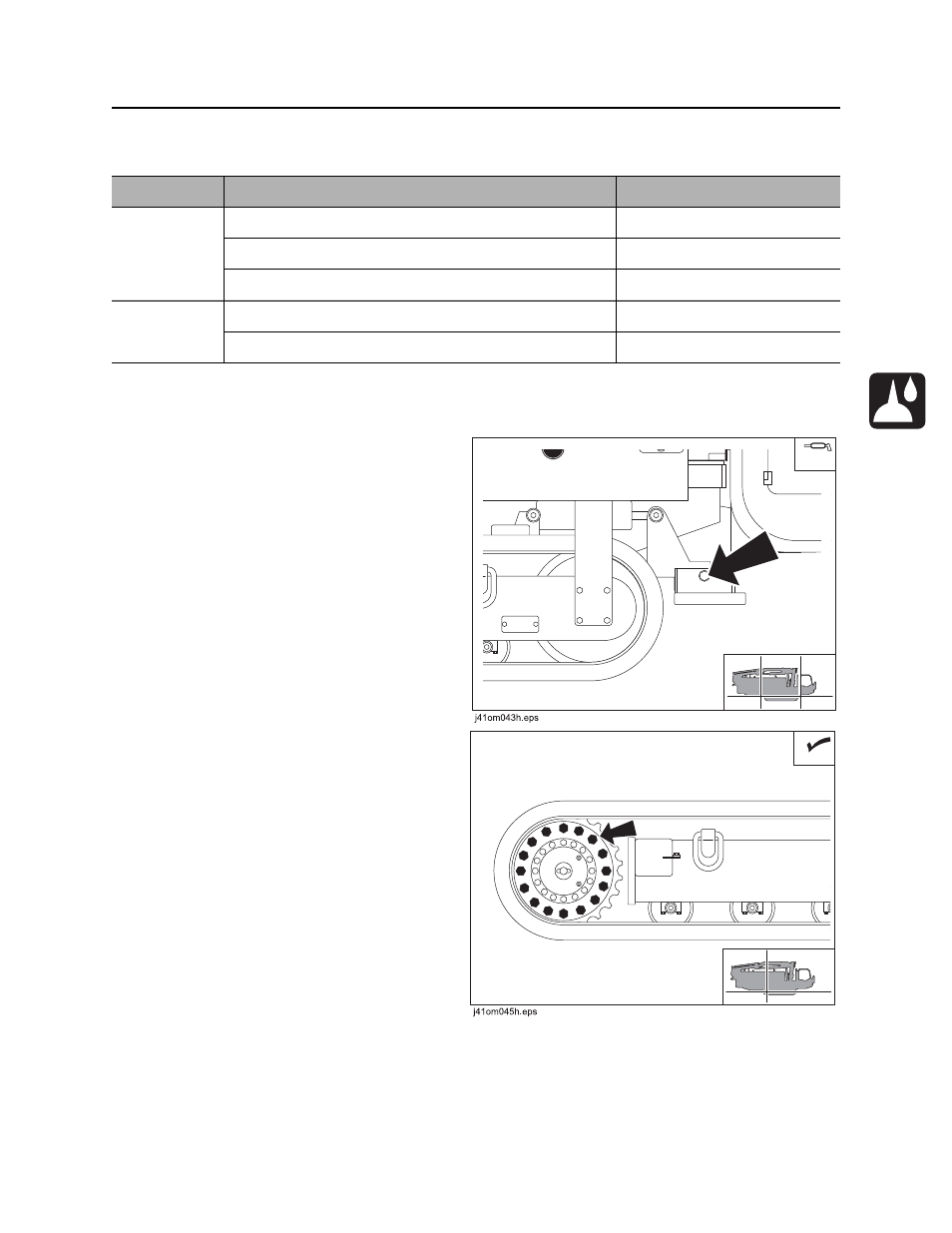 100 hour, Drilling unit | Ditch Witch JT100AT User Manual | Page 208 / 243