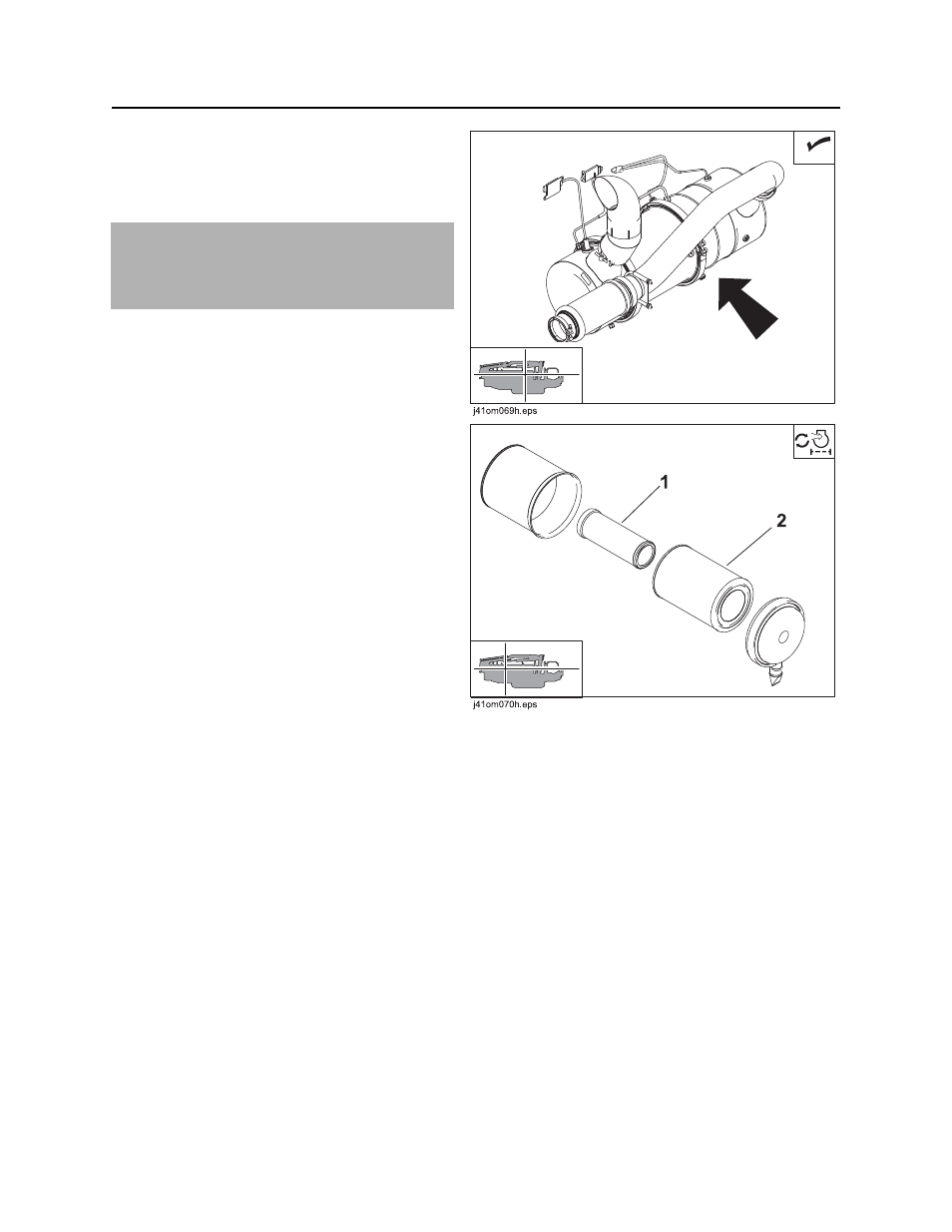 O (5.0 kpa). see “change air filter” on | Ditch Witch JT100AT User Manual | Page 221 / 243