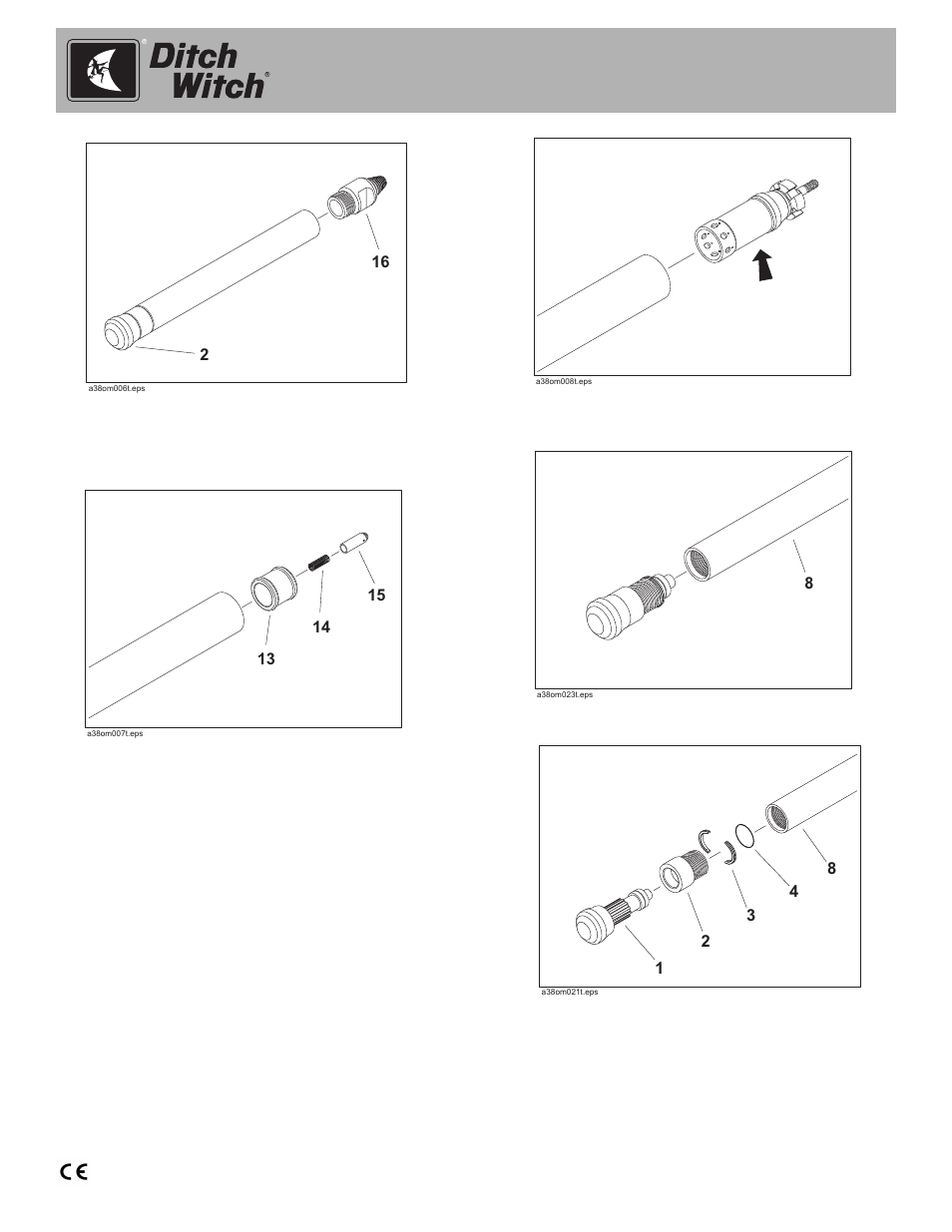 Ditch Witch AT Air Hammer User Manual | Page 7 / 11