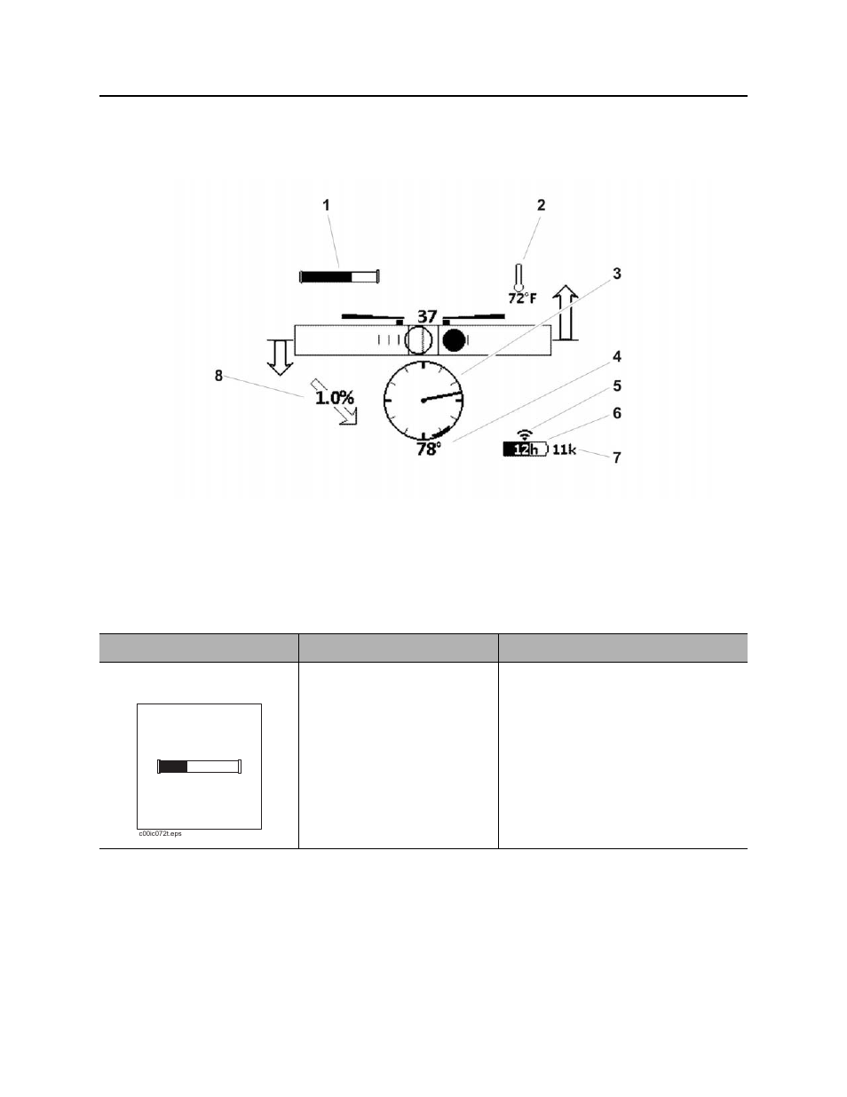 8500tk, Icons, 8500 tracking system operator’s manual | Ditch Witch 8500 User Manual | Page 15 / 77