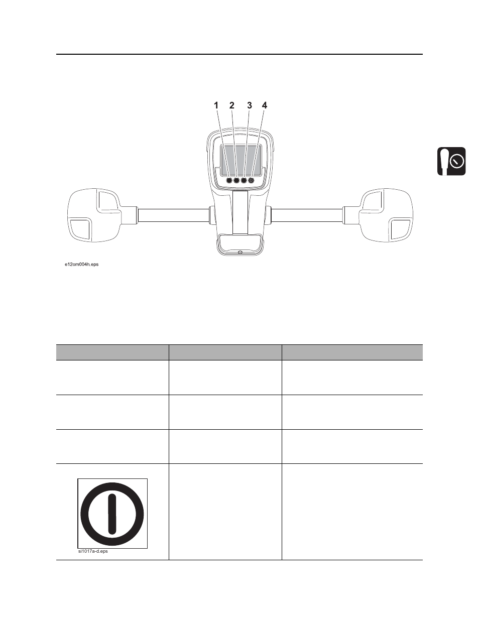 Buttons, 8500 tracking system operator’s manual | Ditch Witch 8500 User Manual | Page 18 / 77