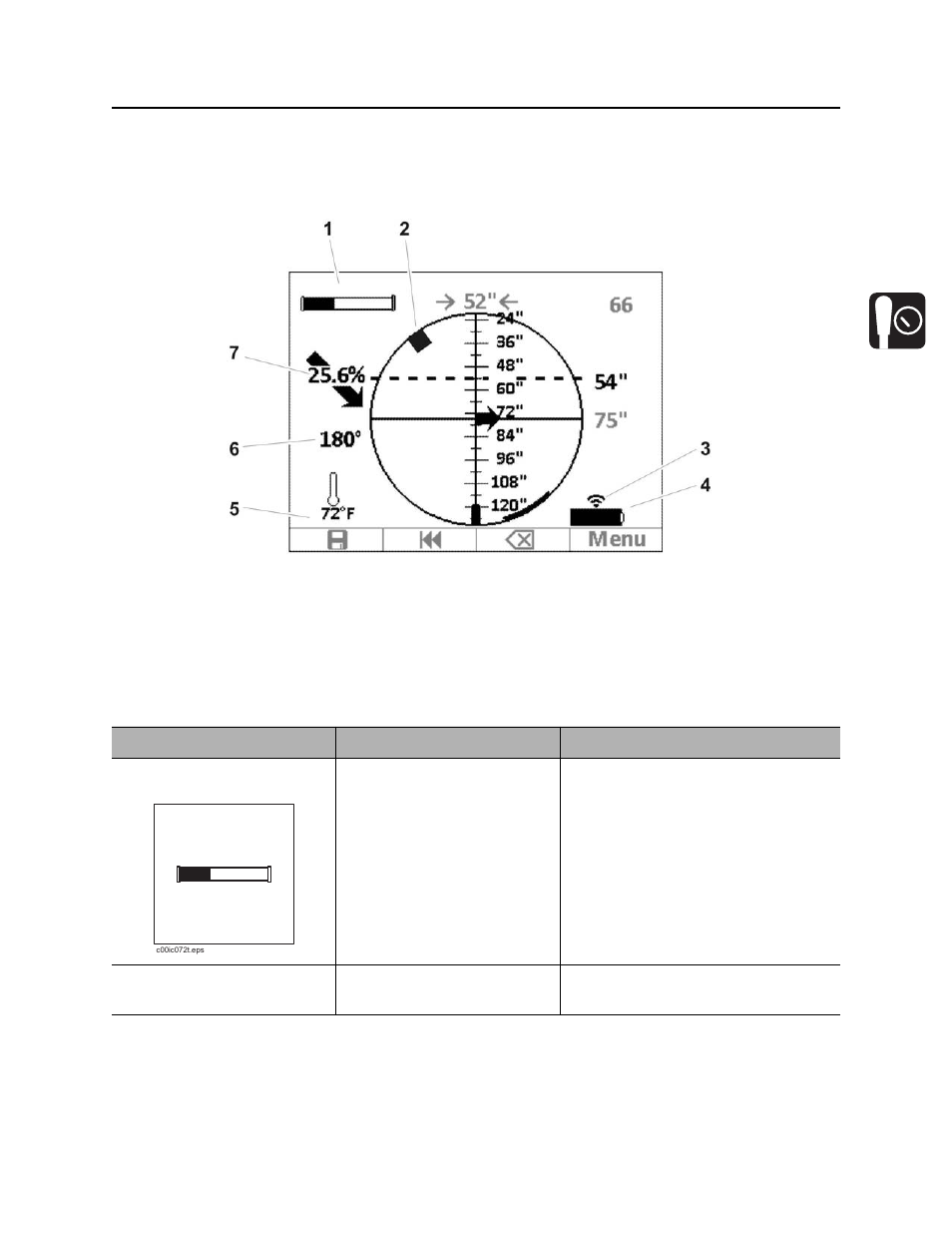 8500d, Icons, 8500 tracking system operator’s manual | Ditch Witch 8500 User Manual | Page 24 / 77