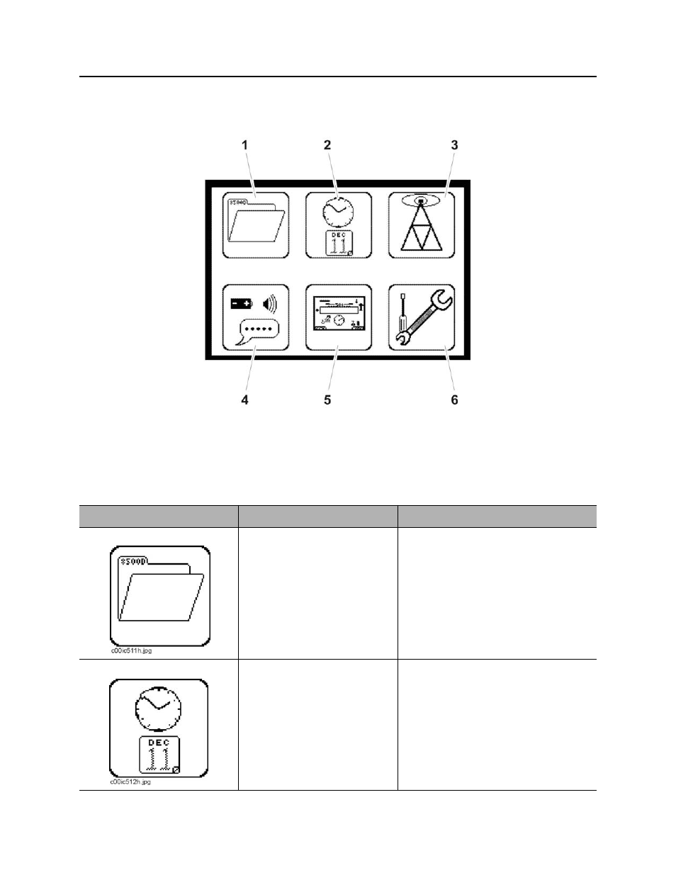 Menu, 8500 tracking system operator’s manual | Ditch Witch 8500 User Manual | Page 29 / 77