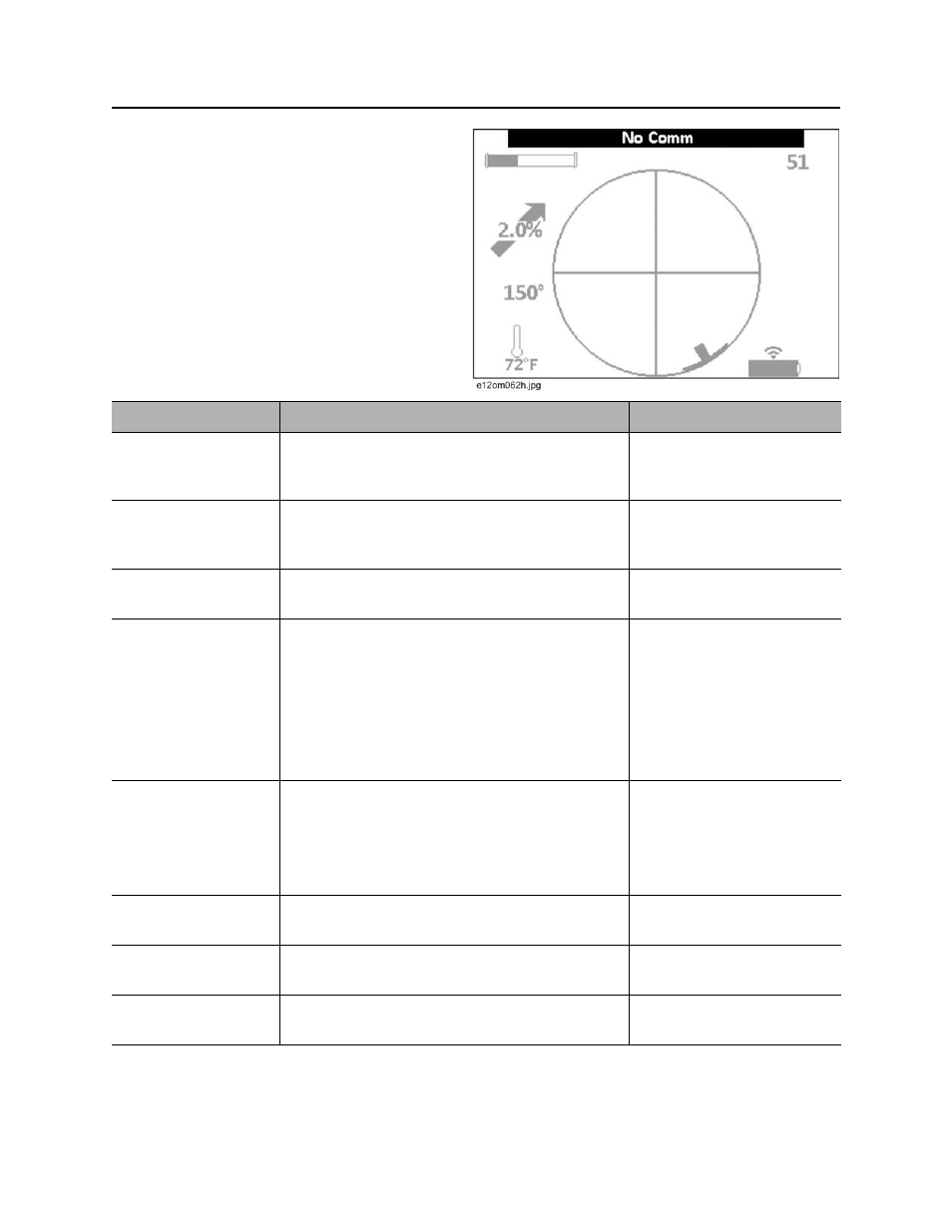 8500d status messages, 8500 tracking system operator’s manual | Ditch Witch 8500 User Manual | Page 57 / 77