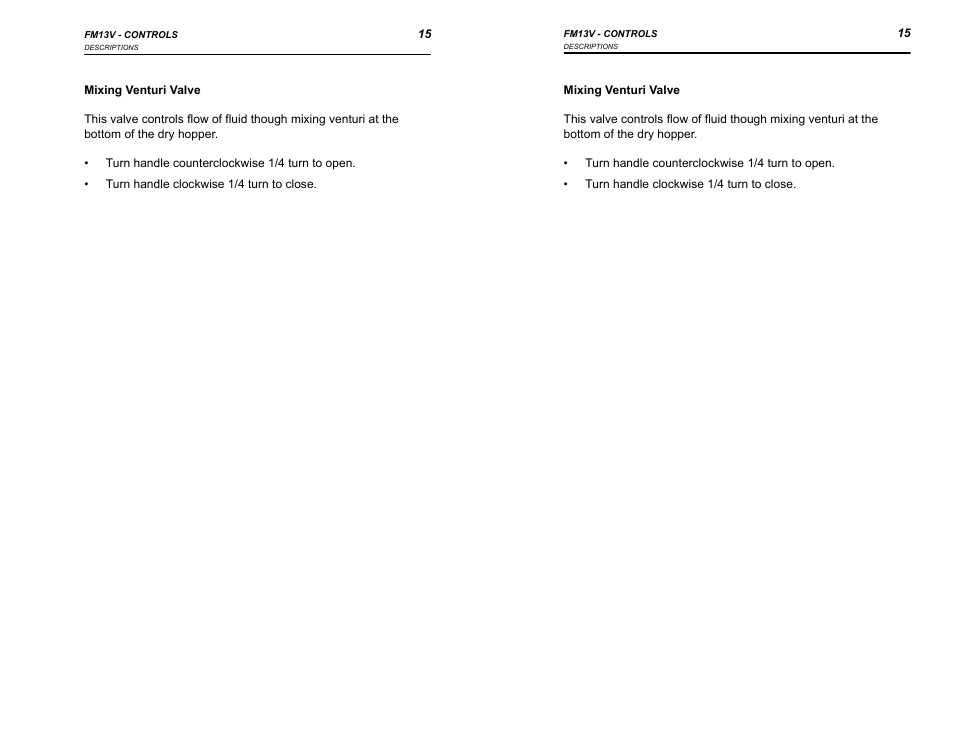 Ditch Witch FM13V User Manual | Page 15 / 46