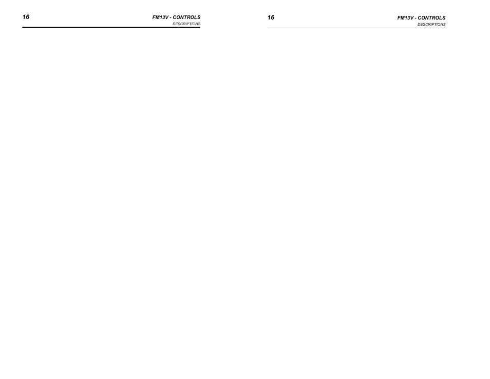 Ditch Witch FM13V User Manual | Page 16 / 46
