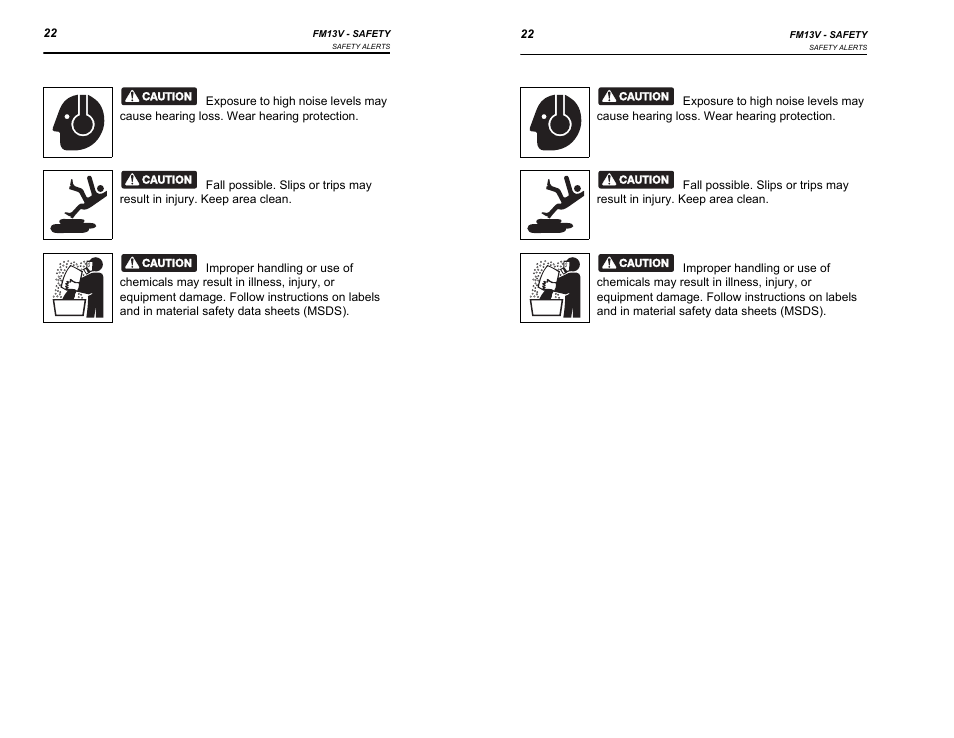 Ditch Witch FM13V User Manual | Page 22 / 46