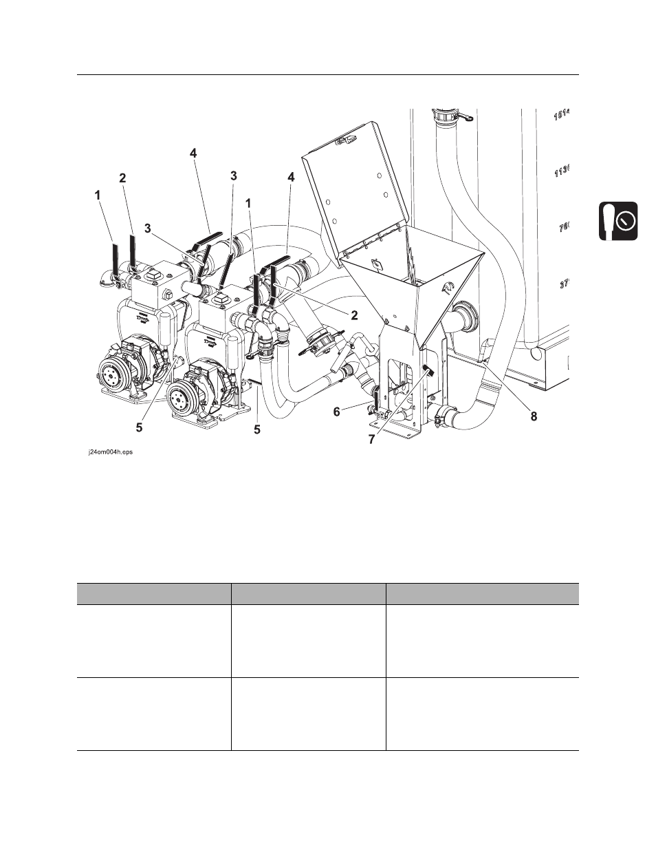 Mixing unit, Fm25 operator’s manual | Ditch Witch FM25 User Manual | Page 24 / 67