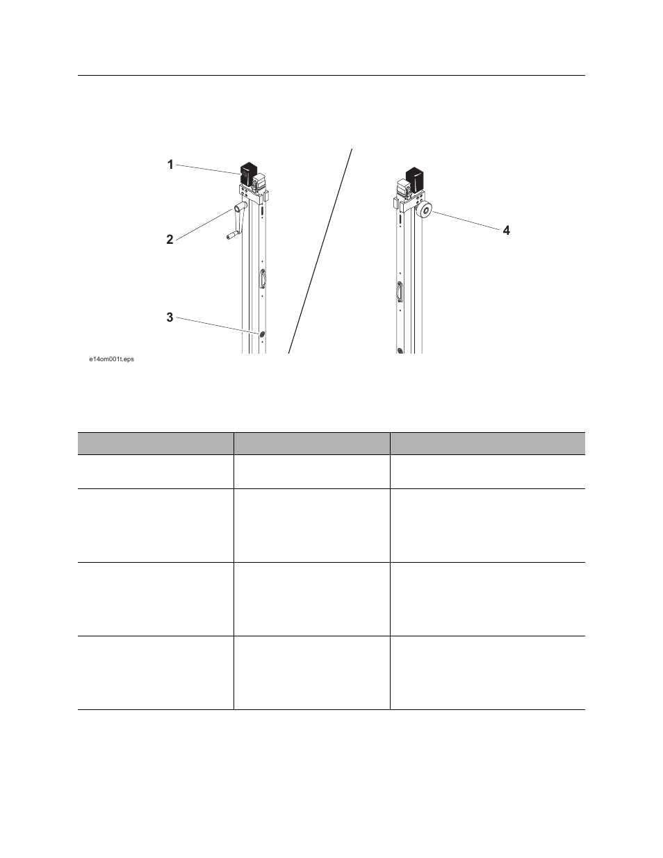 Grade pole, Controls, Ongrade operator’s manual | Ditch Witch OnGrade User Manual | Page 15 / 63