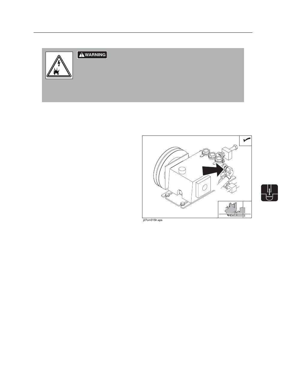 Prime water pump, Fx20 operator’s manual | Ditch Witch FX20 User Manual | Page 48 / 100