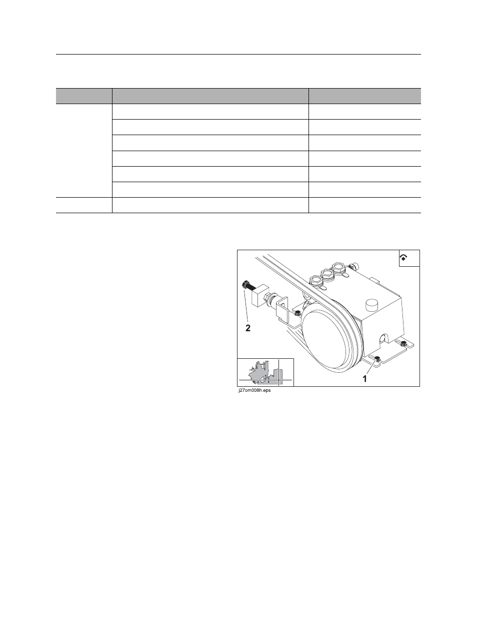 50 hour, Vacuum system, Fx20 operator’s manual | Ditch Witch FX20 User Manual | Page 67 / 100