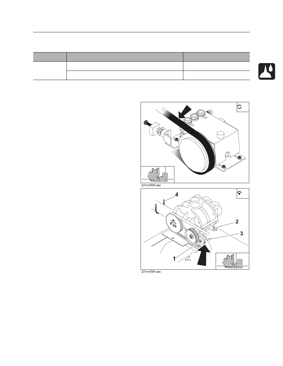 2000 hour, Vacuum system, Fx20 operator’s manual | Ditch Witch FX20 User Manual | Page 74 / 100