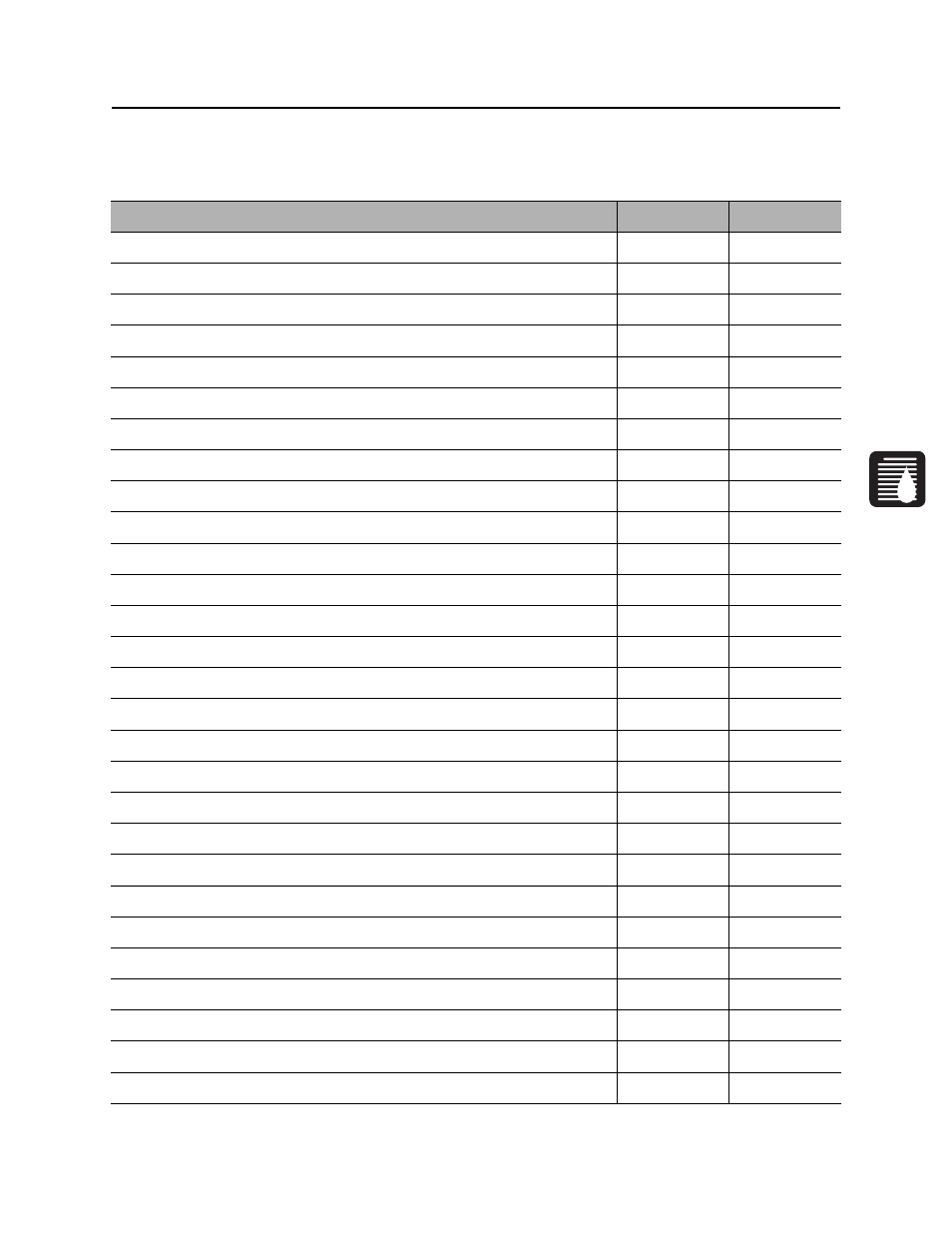 Service record | Ditch Witch FX25 User Manual | Page 110 / 119
