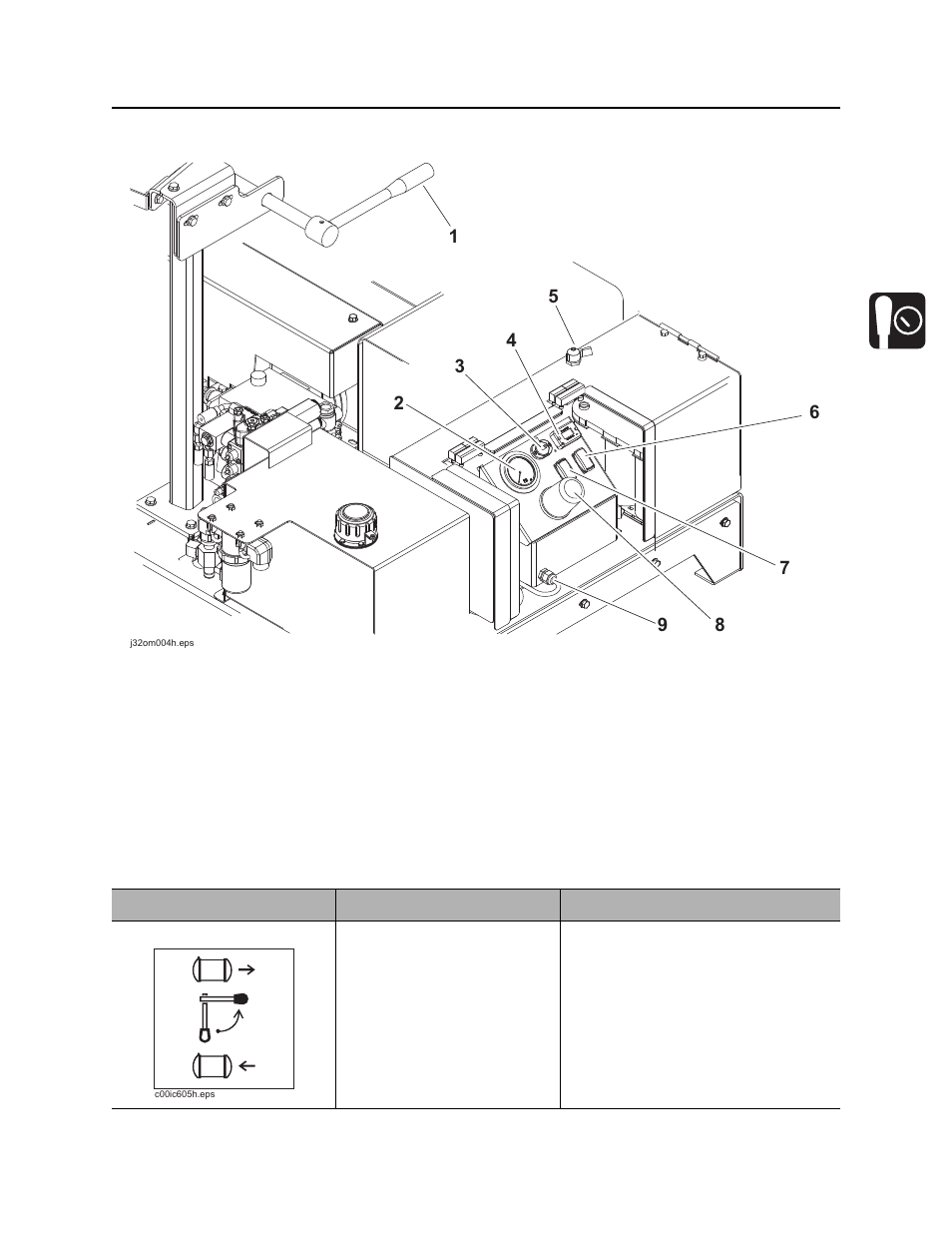 Operator station, Fx25 operator’s manual | Ditch Witch FX25 User Manual | Page 22 / 119
