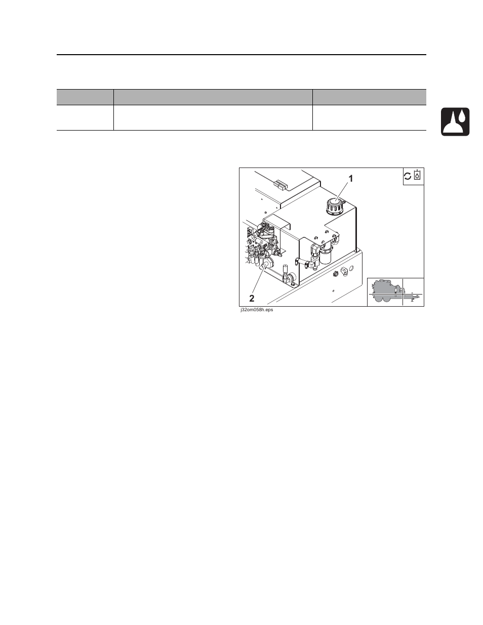 Hour, Vacuum system, Fx25 operator’s manual | Ditch Witch FX25 User Manual | Page 86 / 119