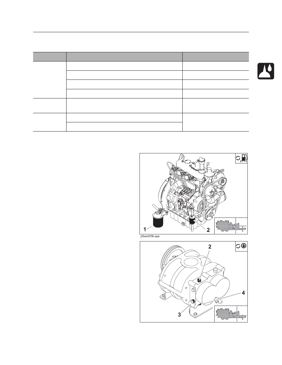 100 hour, Vacuum system, Fx30/fxt30 operator’s manual | Ditch Witch FXT30 User Manual | Page 102 / 149