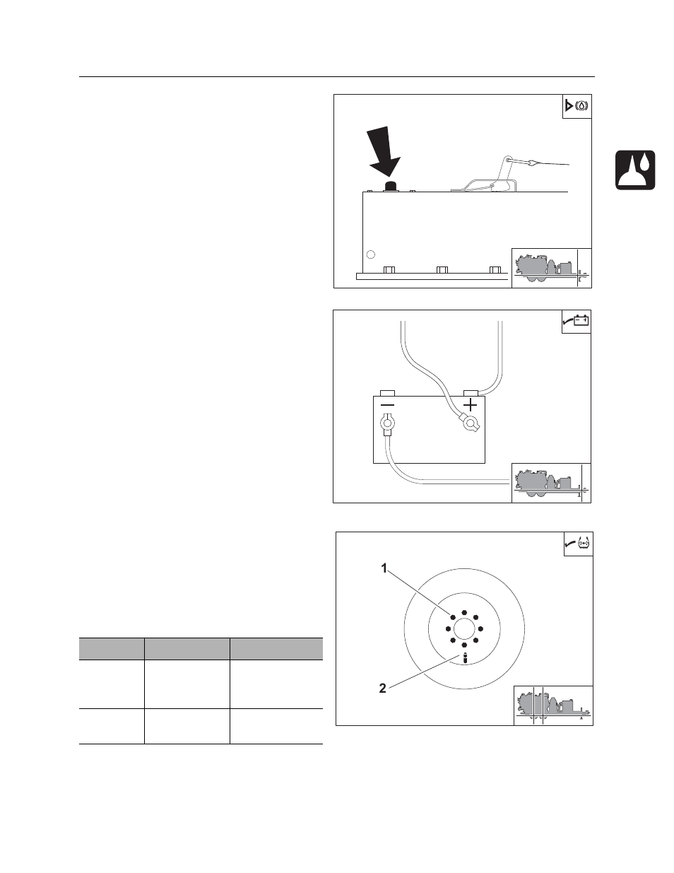 Fx30/fxt30 operator’s manual, Each use, Check hydraulic brake fluid level | Check trailer battery, Check trailer tire pressure and lug nut torque | Ditch Witch FXT30 User Manual | Page 86 / 149