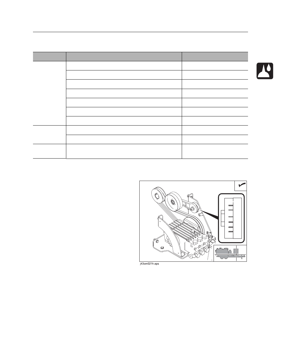 50 hour, Vacuum system | Ditch Witch FXT60 User Manual | Page 106 / 157