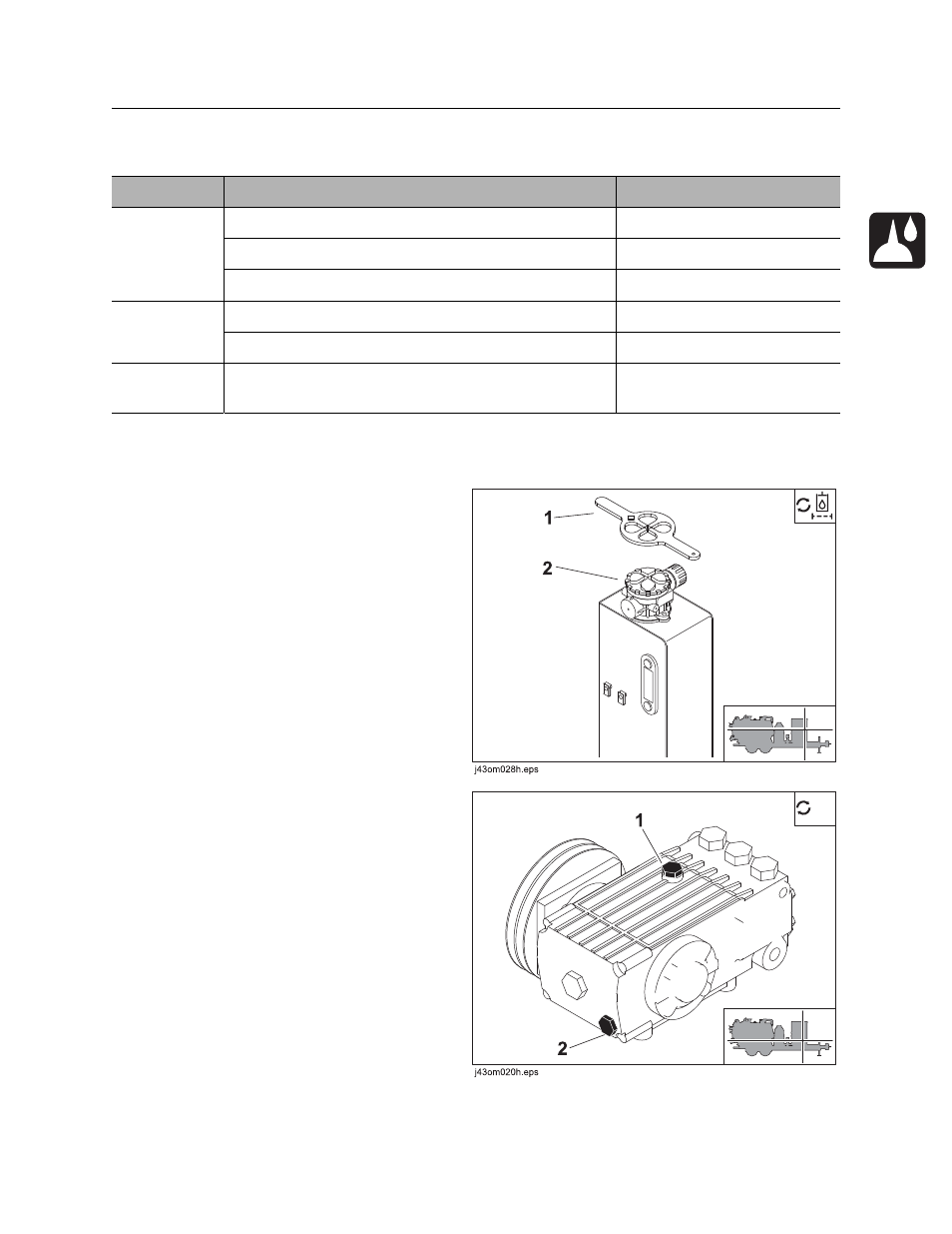 100 hour, Vacuum system | Ditch Witch FXT60 User Manual | Page 110 / 157