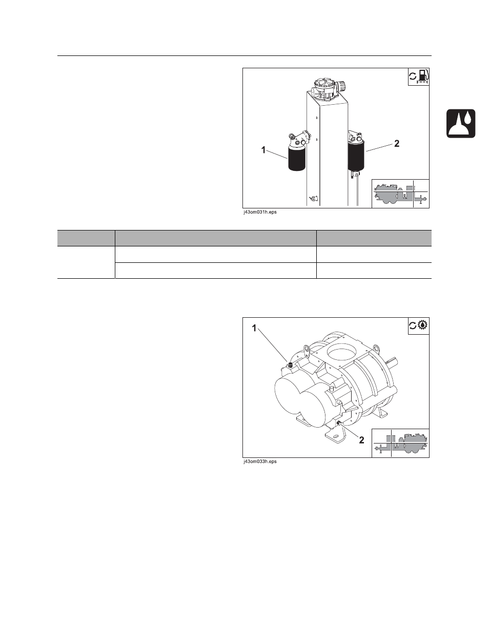 1000 hour, Vacuum system | Ditch Witch FXT60 User Manual | Page 114 / 157