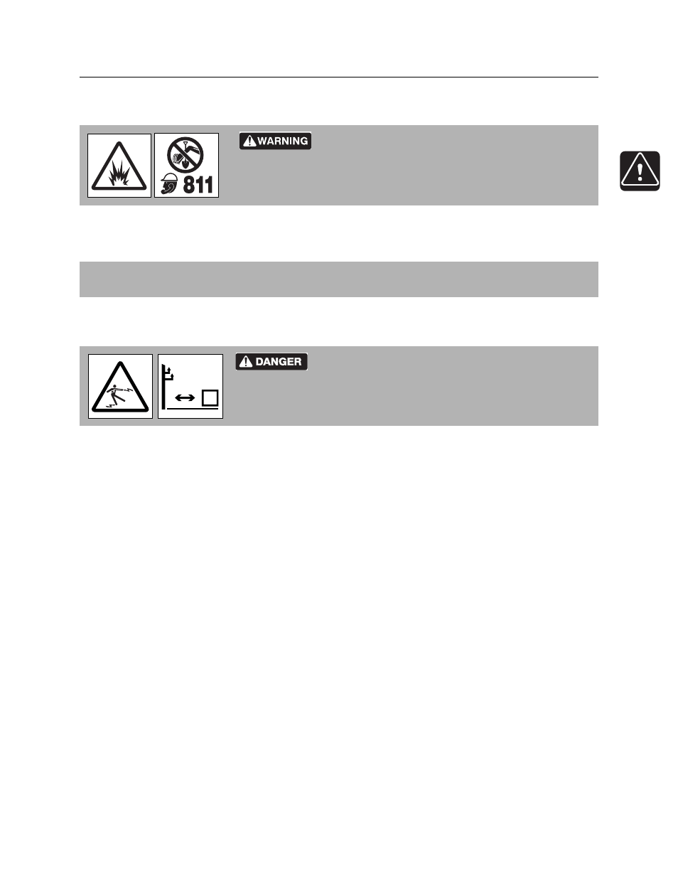 Emergency procedures, Electric strike description | Ditch Witch FXT60 User Manual | Page 16 / 157