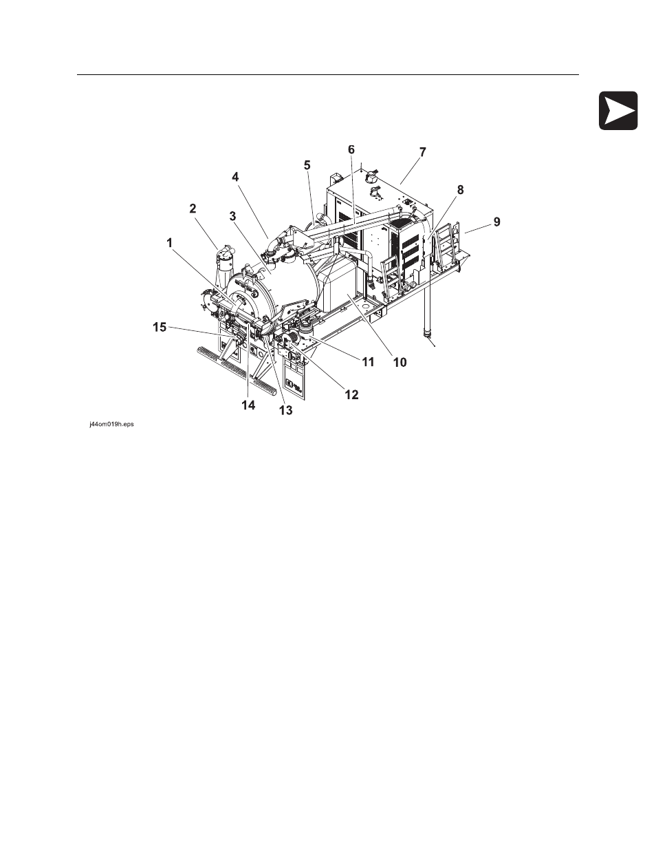 Fxt60 unit components, Gal (1893-l) tank | Ditch Witch FXT60 User Manual | Page 6 / 157