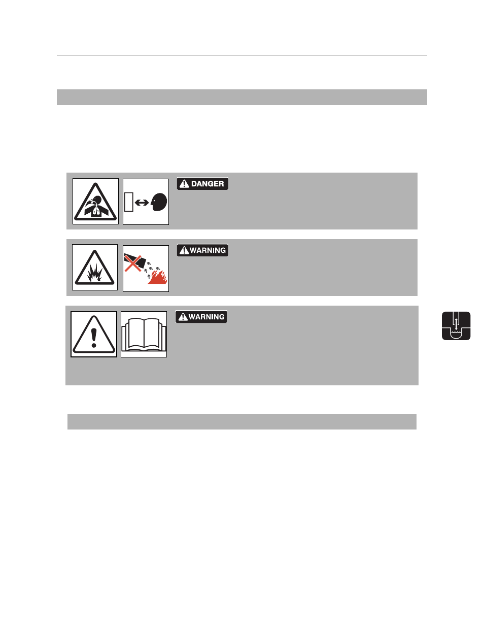 Remove debris, Procedure, E 45) | Mv800 operator’s manual | Ditch Witch MV800 User Manual | Page 46 / 111