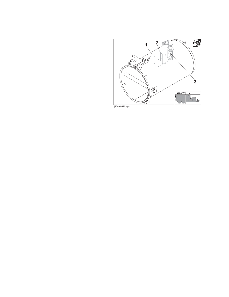 Debris tank, Mv800 operator’s manual | Ditch Witch MV800 User Manual | Page 89 / 111