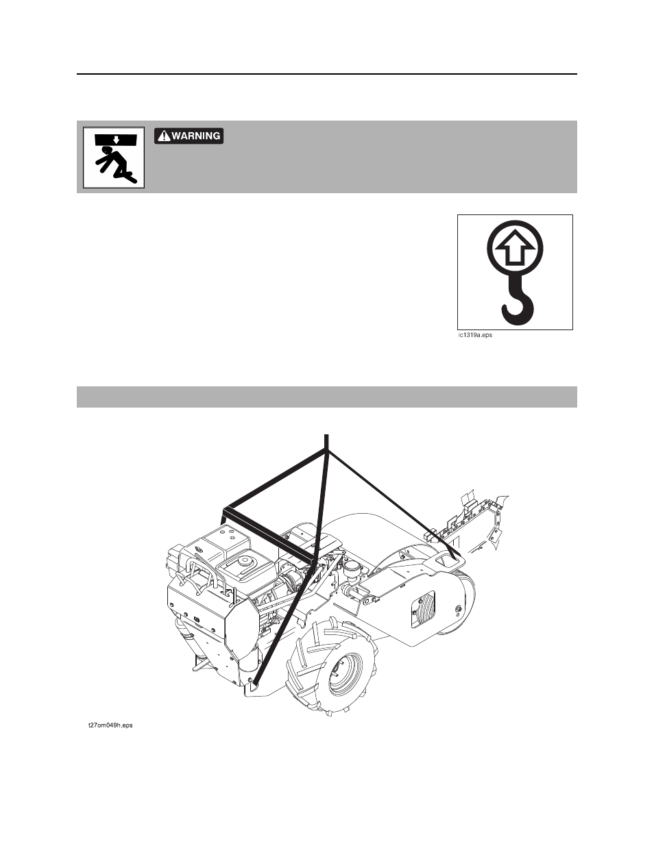 Lift, Points, Procedure | Ditch Witch RT Line User Manual | Page 43 / 115