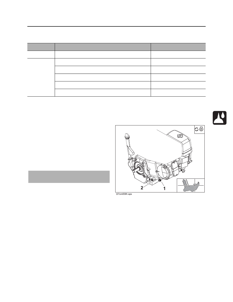 10 hour service, Change engine oil | Ditch Witch RT Line User Manual | Page 84 / 115