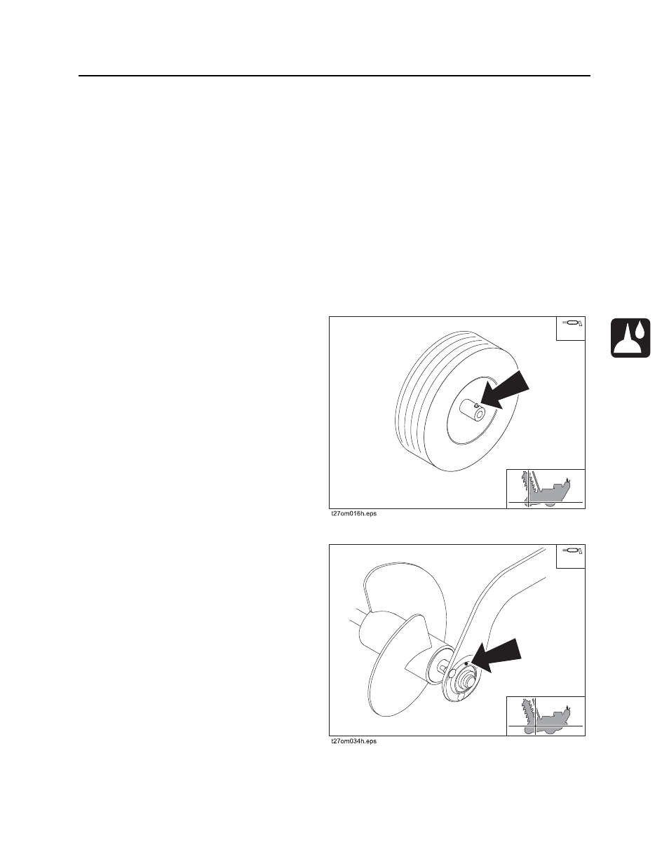 Lube pivot bushing, Lube trail wheel, Lube auger bearing | Ditch Witch RT Line User Manual | Page 86 / 115