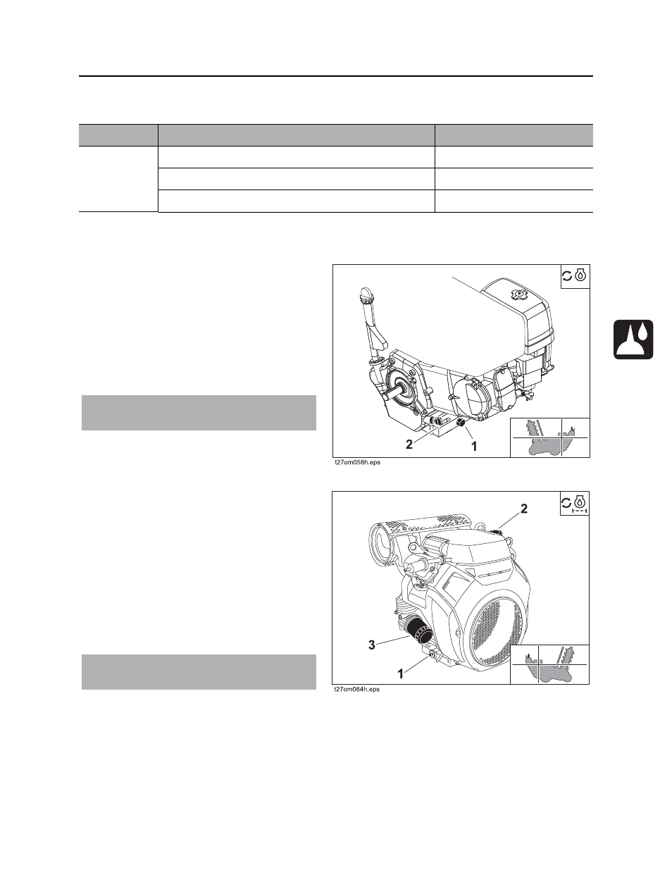 100 hour service, Change engine oil | Ditch Witch RT Line User Manual | Page 90 / 115