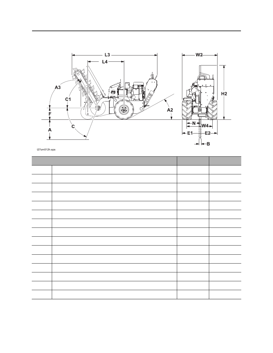 Rt12 | Ditch Witch RT Line User Manual | Page 97 / 115