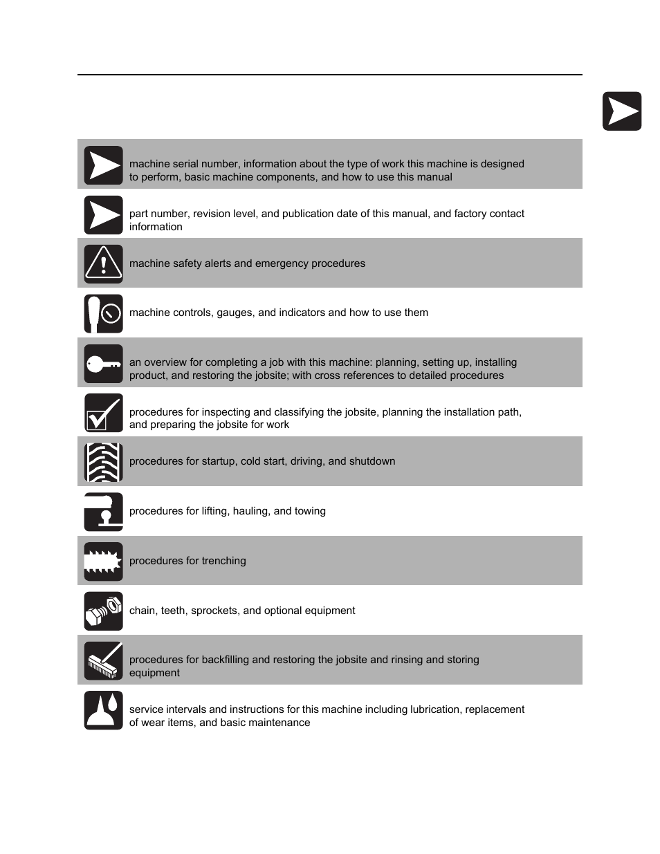 Ditch Witch RT30 User Manual | Page 10 / 97