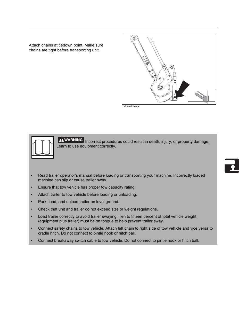 Haul, Rt30 operator’s manual | Ditch Witch RT30 User Manual | Page 50 / 97