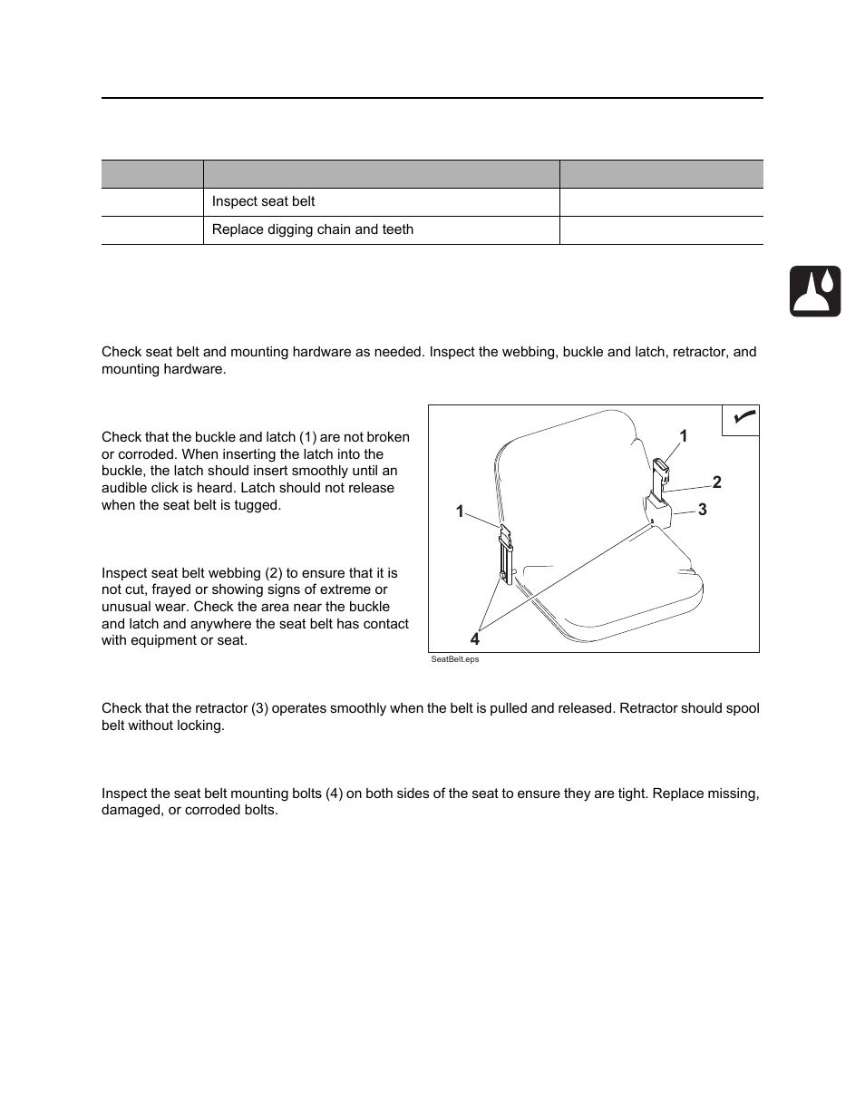 As needed, Tractor, Rt30 operator’s manual | Ditch Witch RT30 User Manual | Page 82 / 97