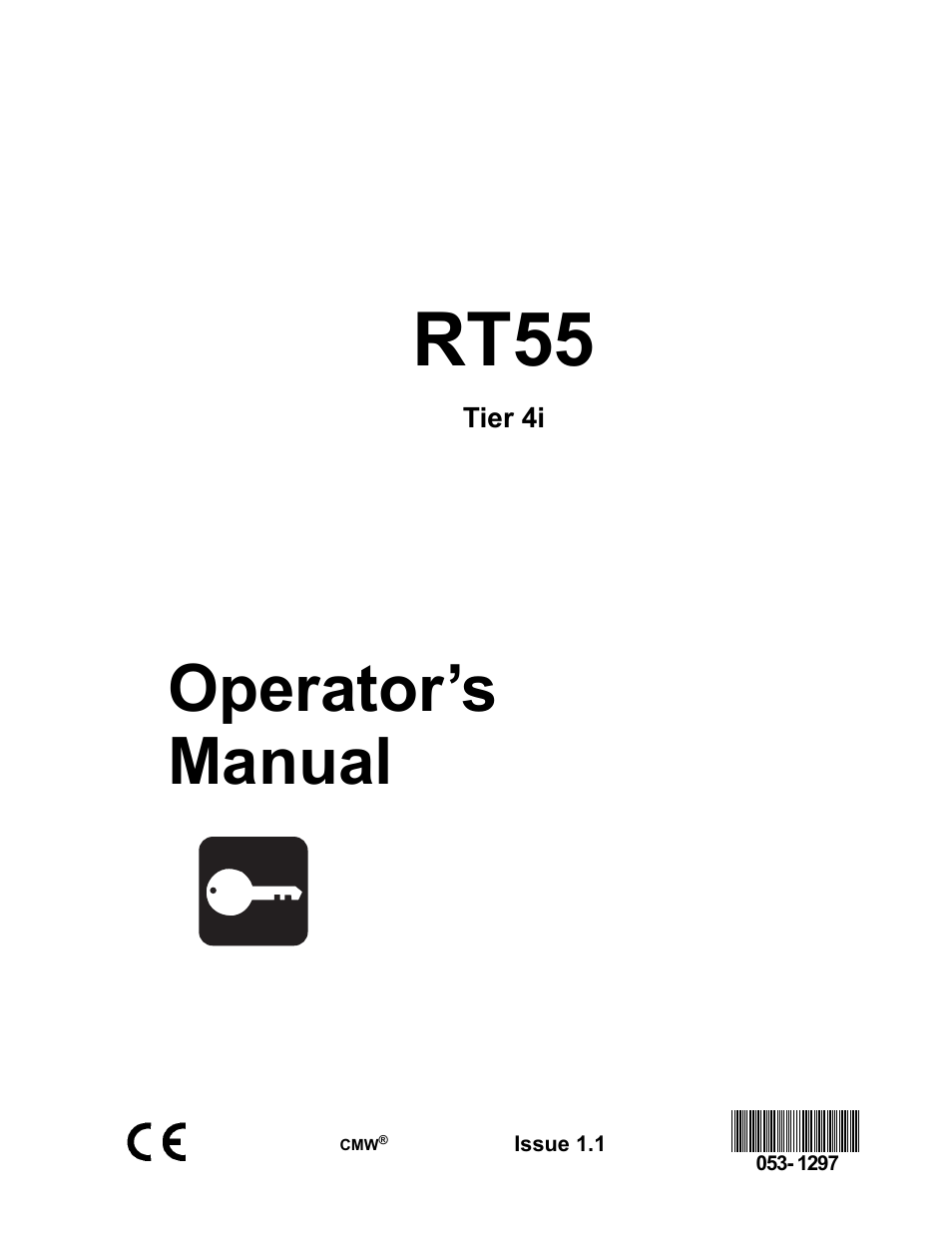 Ditch Witch RT55 User Manual | 177 pages