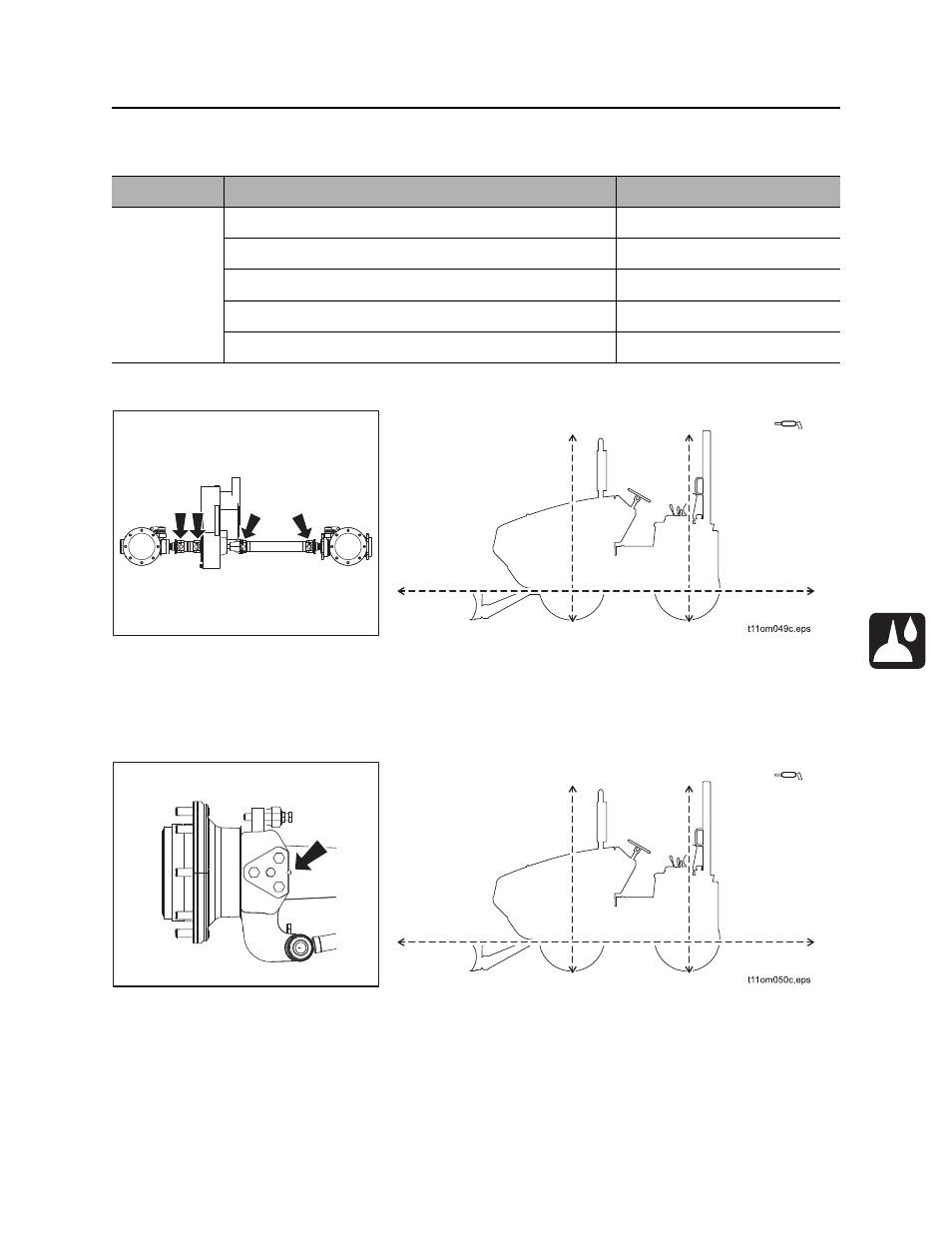 250 hour, Rt55 t4i operator’s manual | Ditch Witch RT55 User Manual | Page 136 / 177