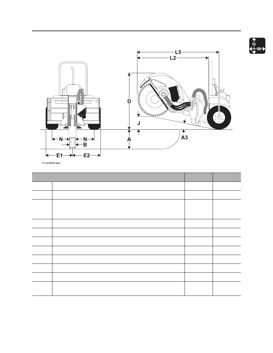 H540 saw, Rt55 t4i operator’s manual | Ditch Witch RT55 User Manual | Page 166 / 177