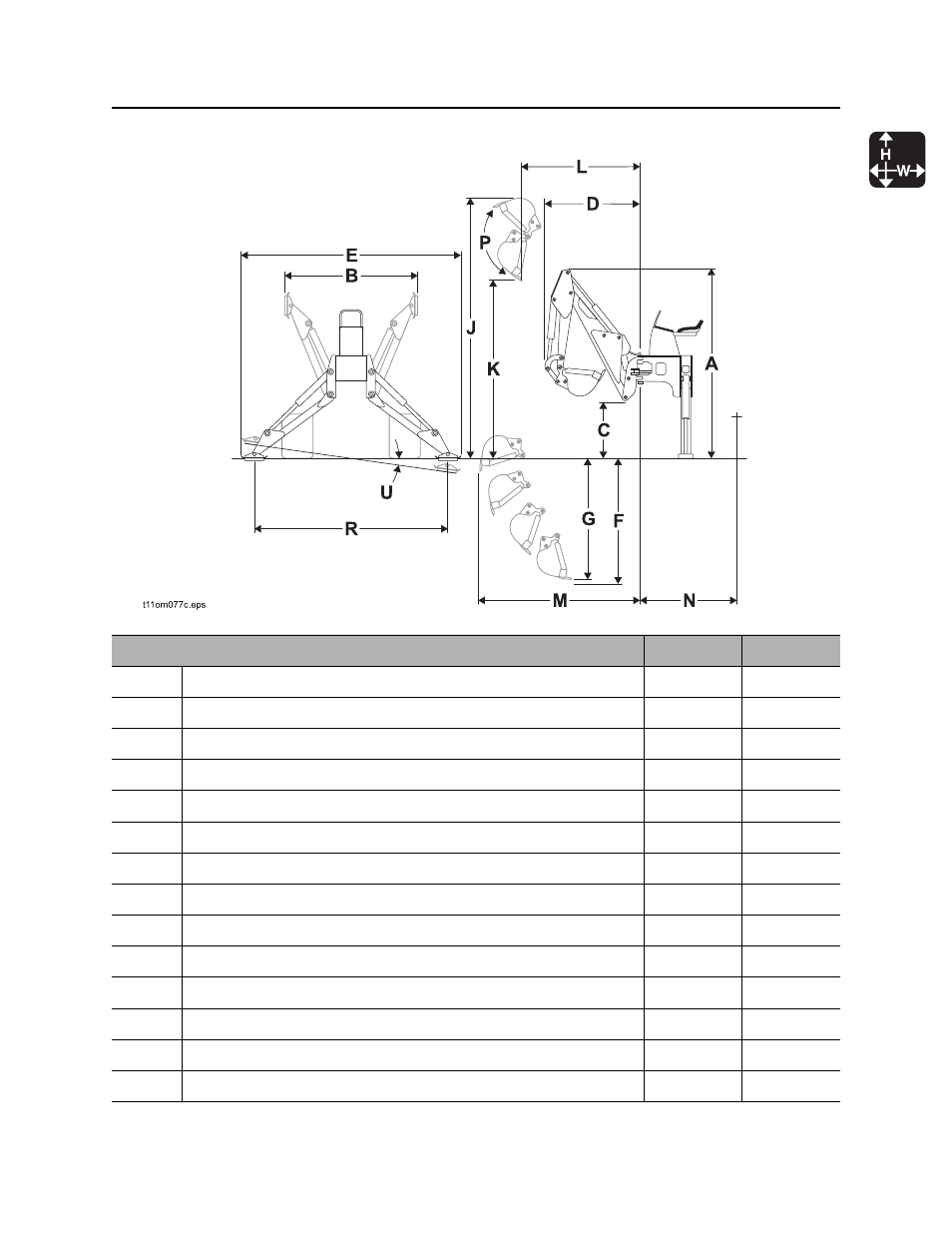 A523 backhoe, Rt55 t4i operator’s manual | Ditch Witch RT55 User Manual | Page 168 / 177