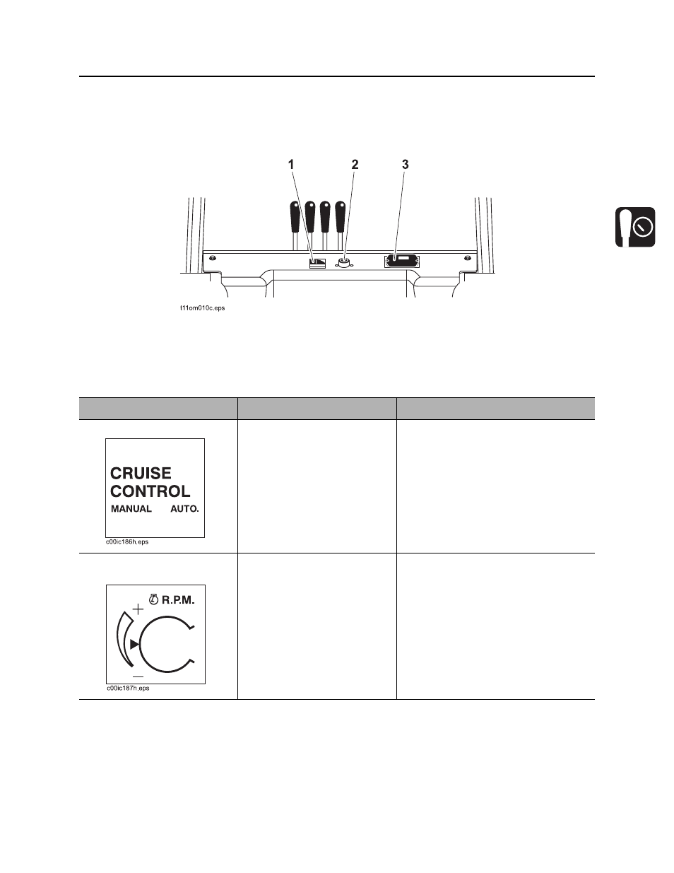 Rear console, Optional controls, Rt55 t4i operator’s manual | Ditch Witch RT55 User Manual | Page 38 / 177