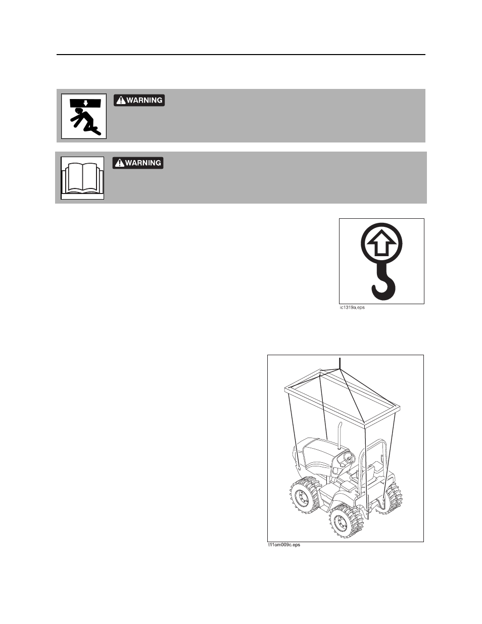 Lift, Points, Procedure | Ditch Witch RT55 User Manual | Page 67 / 177