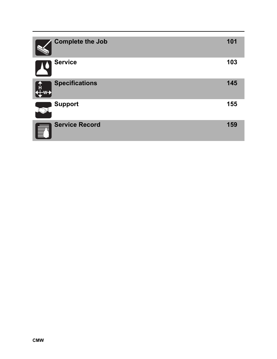 Ditch Witch RT100 User Manual | Page 11 / 161