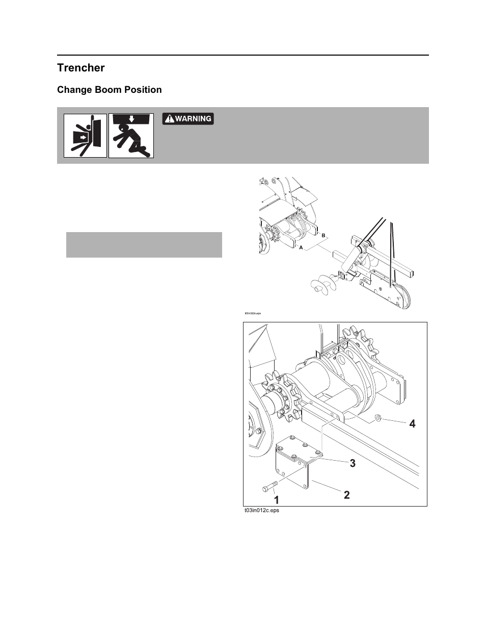 Trencher, Rt100 powershift operator’s manual | Ditch Witch RT100 User Manual | Page 141 / 161