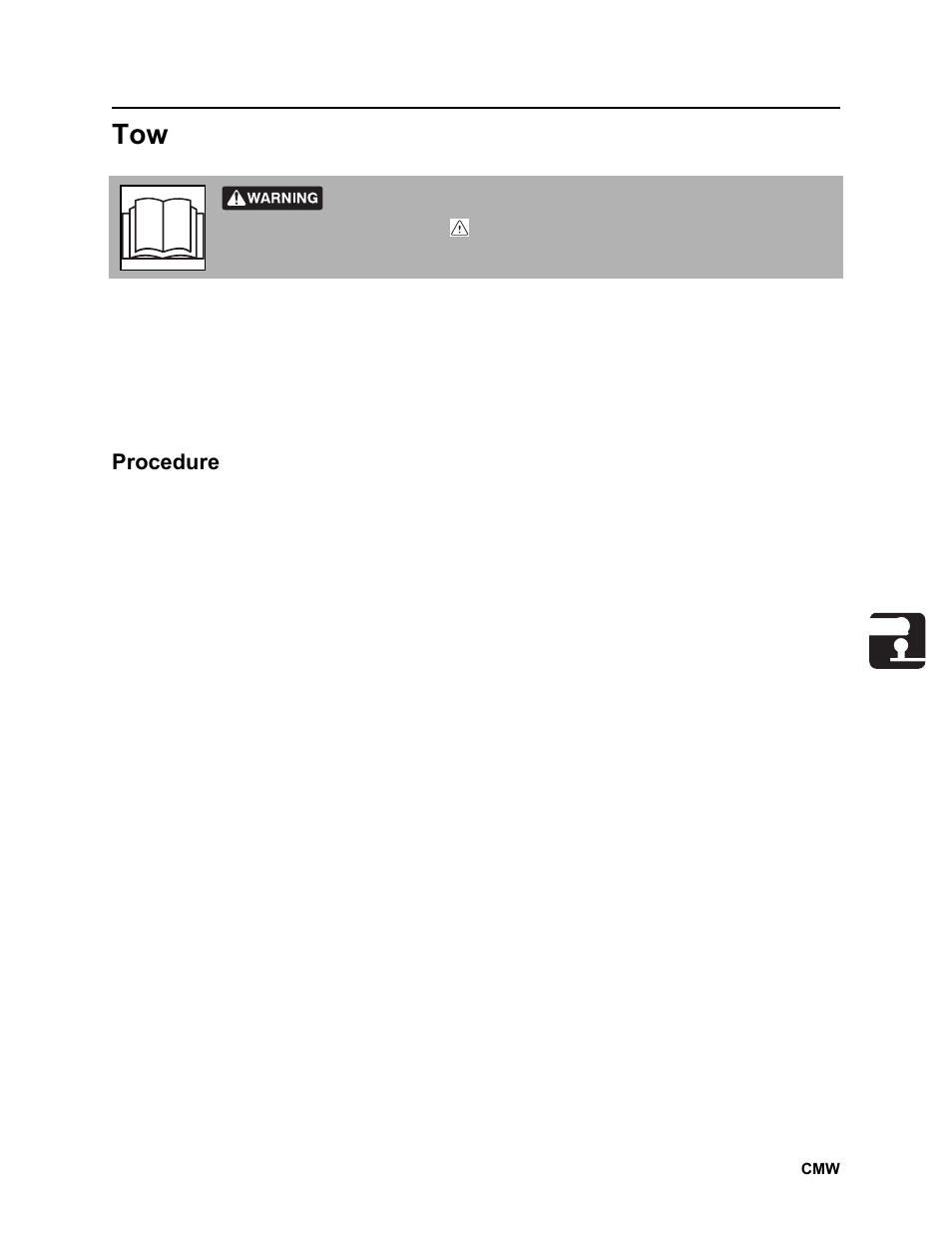 Procedure, Rt100 powershift operator’s manual | Ditch Witch RT100 User Manual | Page 80 / 161