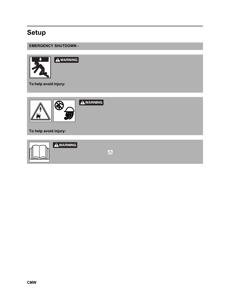 Setup, Rt100 powershift operator’s manual | Ditch Witch RT100 User Manual | Page 83 / 161