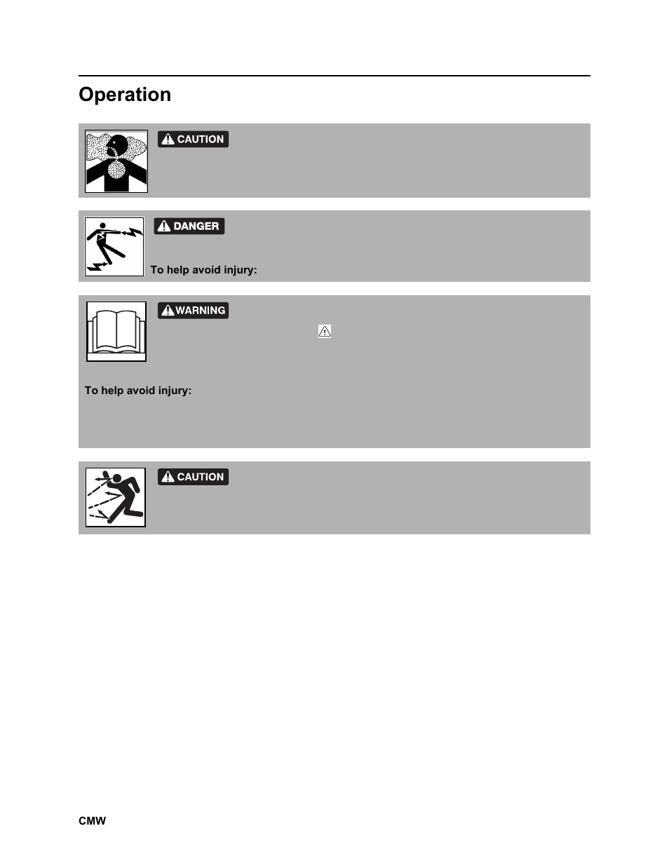 Operation, Rt100 powershift operator’s manual | Ditch Witch RT100 User Manual | Page 85 / 161